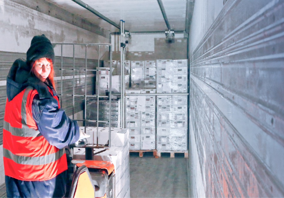 Deep frozen products